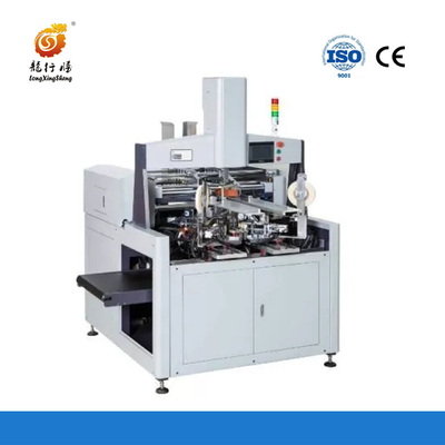 Multifunctionele Slimme Hoek het Kleven Band Vier Zijhardcover 75pcs/Min van de Machineambacht