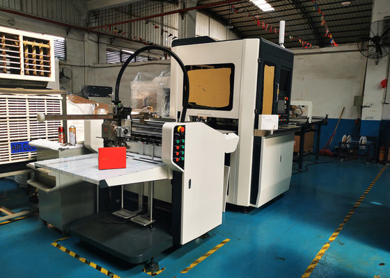 L5985mm Document die Machinew3183mm Stijve Vakje Plaatsende Machine lijmen