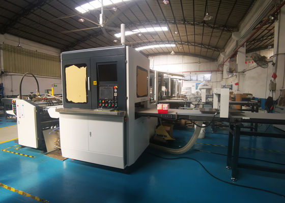 Luxe Shoebox die Machine L5981XW3182XH2103mm met het Lijmen van het Plaatsen maken