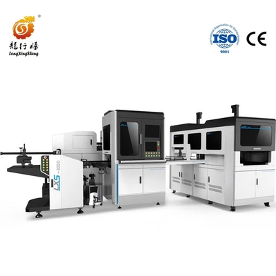 LS-300D Autoamtic High-Speed Intelligent Rigid Box Making Machine voor halsketting Ring Bracelet Box