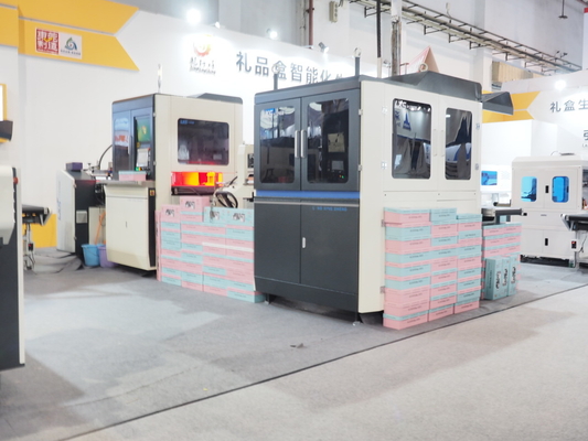 Automatische dubbeldienst rigide doos maken machine voor horloge doos maker