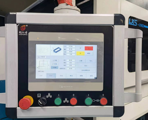 Automatische Slimme Stijve Doos die het Vormen van Machine met PLC Systeem voor Doos van de Karton de Verpakkende Gift maken