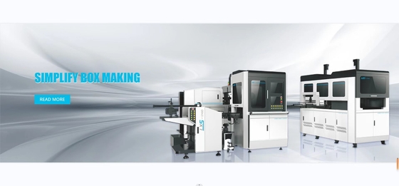 Volledig automatische machine voor het maken van rigide dozen voor speldozen
