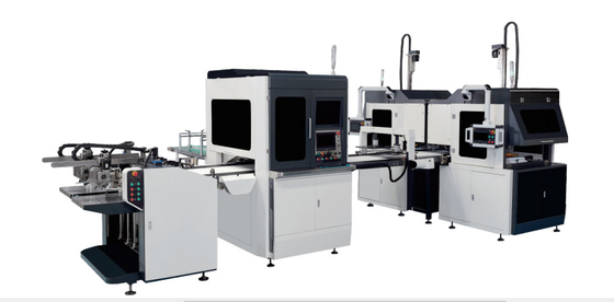 Dual Channel Intelligent Volledig Automatische Wijndoos High-End Wijnfles Doos Vormmachine