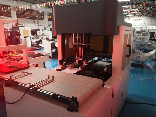 Volledig automatische rigide doos maken visuele positioneringsmachine voor doos