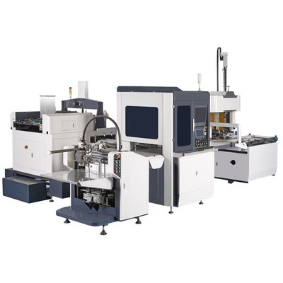 Automatische dubbele functionele stijve doos die machine met doos en gevalfunctie maken