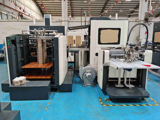 Automatische Stijve de Cakedoos die van Kartonkunsten Machine met Doosgeval maken