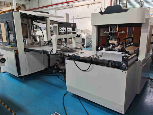 Volledig Autojuwelengift Ring Rigid Box Making Machine met het Visuele Plaatsen