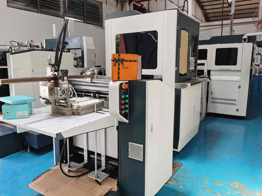 Schoen die Stijve Doos kleden die Machine maken 74mm 400mm Harde Doos die Machine maken