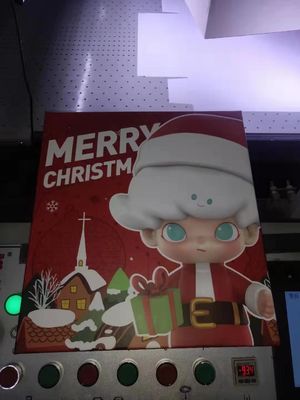 Het Vakje die van de Kerstmisgift tot Machine L5989XW3182XH2100mm maken Stijf Vakje Document die Machine lijmen