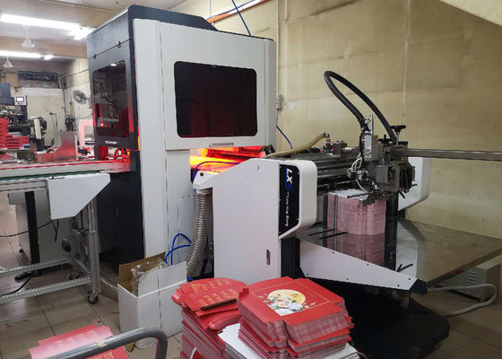 Het Vakje die van de Kerstmisgift tot Machine L5989XW3182XH2100mm maken Stijf Vakje Document die Machine lijmen