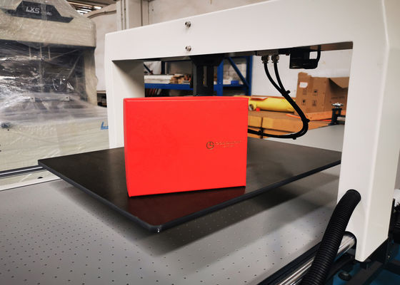 LS-450plus Multifunctionele Automatische Vakje Verpakkingsmachine voor Document Vakje Verpakking en Cellphone-Vakje met Camerapositie