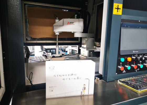 Stijf Vakje Document die Machineh2112mm Vakje het Kleven Machine voor Celtelefoon lijmen
