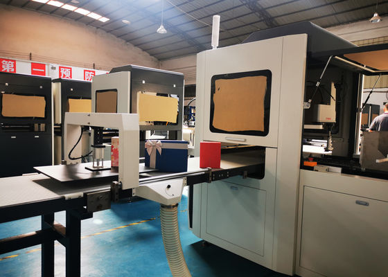 Afzonderlijke Deksels die Doos verpakken die Machine met Snelheid 15-35pcs per Minuut en voor het Stijve Doos Maken maken
