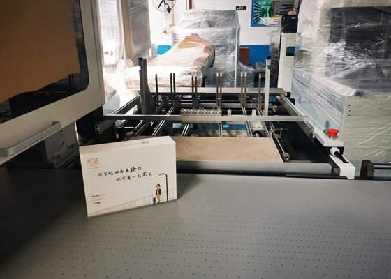 L5985mm Document die Machinew3183mm Stijve Vakje Plaatsende Machine lijmen