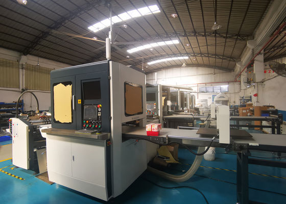LS-450plus Multifunctionele Automatische Vakje Verpakkingsmachine voor Document Vakje Verpakking en Cellphone-Vakje met Camerapositie