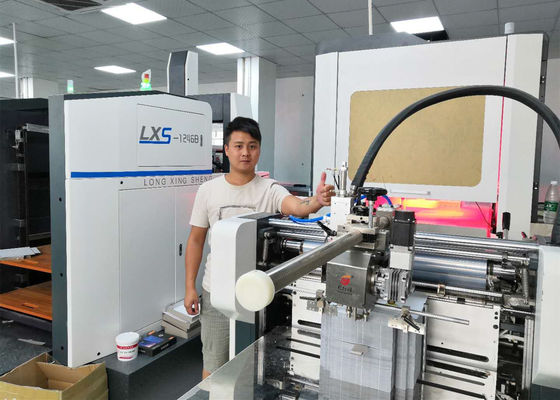 Automatisch Smart die Stijve Horlogedoos verpakken die van de de Doosmaker van het Machinekarton van de de Telefoondoos het Verpakkende Systeem maken