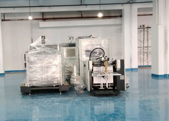 Automatisch Smart die Stijve Commerical-Doos verpakken die van de de Doosmaker van het Machinekarton van de de Telefoondoos het Verpakkende Systeem maken