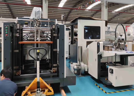 Slimme Automatische Stijve Doos die Machineplooiing maken 25 PCs Min Speed planten