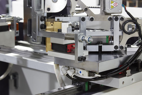 Automatische Pneumatische Hoek het Vastbinden Machine voor het Kosmetische Doos Maken