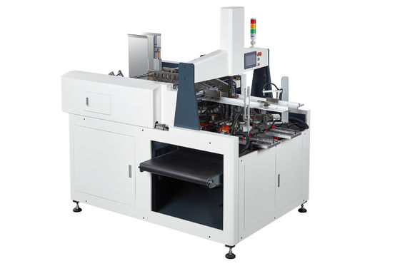 Automatische Plastic Band voor Dooshoek het Kleven Machine voor Stijve Doos en Speciale Vormdozen