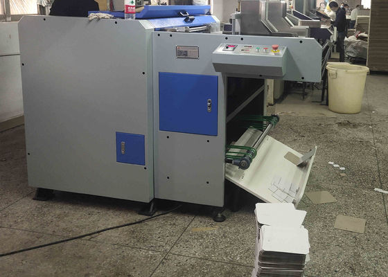 Stijf Document 2Kw 35m/Min Slotting Board Grooving Machine voor Giftvakje