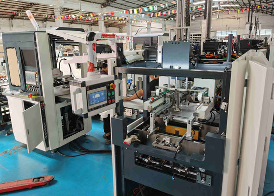 Stijf industrieel Tray Packaging Box Making Machine voor het Verpakken van Doos