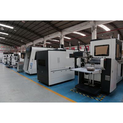 Kartondoos die Plaatsende Machine met Dubbele Basler-Camera's maken