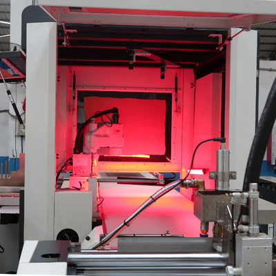 Kartondoos die Plaatsende Machine met Dubbele Basler-Camera's maken