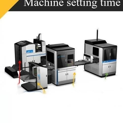 1246B volledig Automatische Opstellingsdoos die de Verpakkingsmachine vouwen van het Machine Automatische Karton